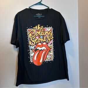 The Rolling Stones Tee shirt black cotton XL